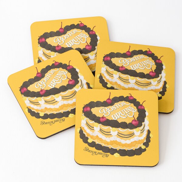 Item preview, Vintage cake - boston hockey designed and sold by SloaneDesigns.