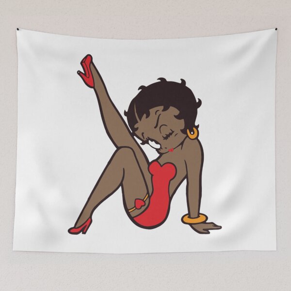 Item preview, Black Betty Boop designed and sold by UngerassaCo.