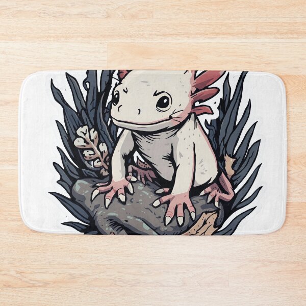 Item preview, Axolotl in habitat designed and sold by Silviotas.