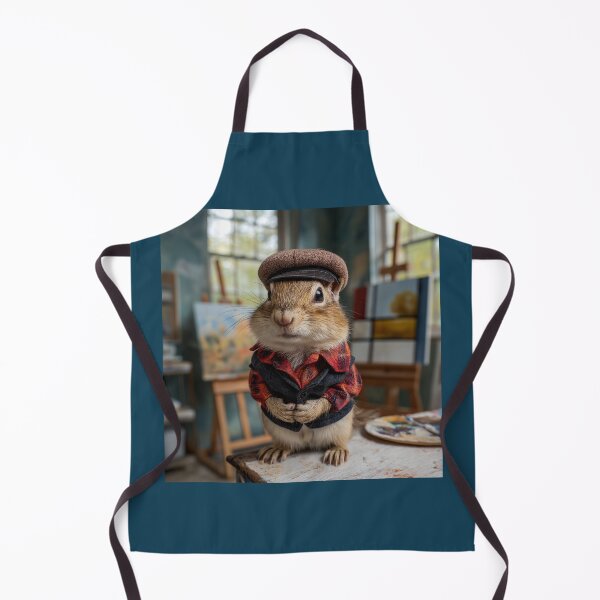 Item preview, Beatnik Chipmunk in His Studio designed and sold by Tridentulus.