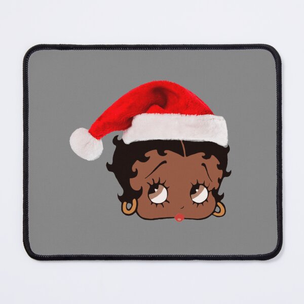 Item preview, Christmas black Betty boop designed and sold by UngerassaCo.