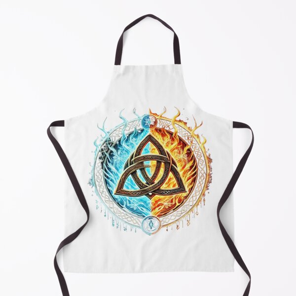 Item preview, Fire and Ice Triquetra designed and sold by CelticSoulShop.