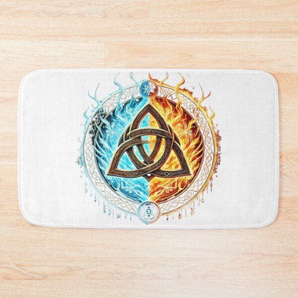 Item preview, Fire and Ice Triquetra designed and sold by CelticSoulShop.