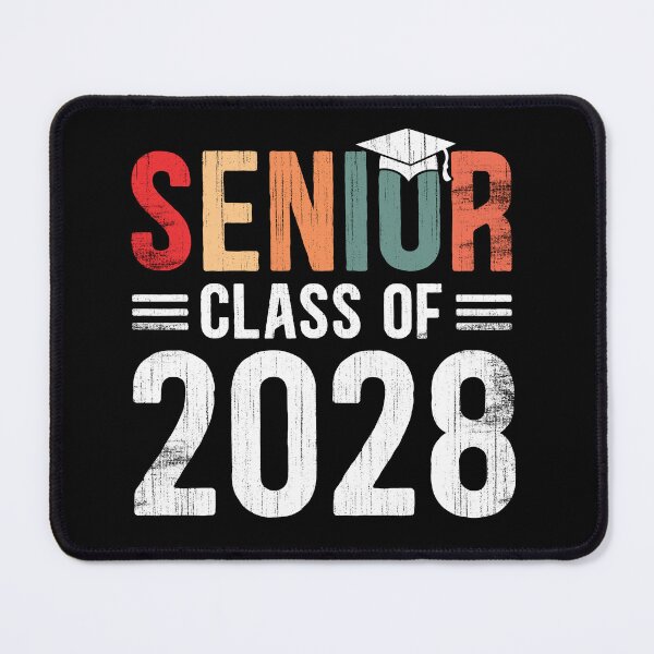 Item preview, Senior Class of 2028 Vintage Retro Graduation Classic designed and sold by Dolphin Graphic.