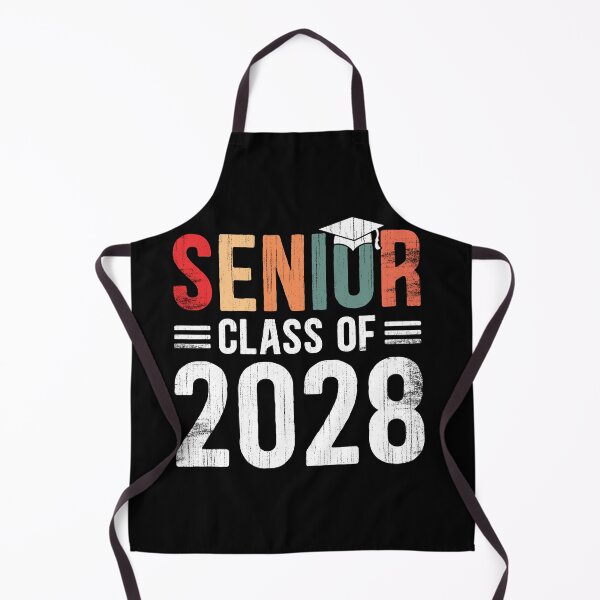 Item preview, Senior Class of 2028 Vintage Retro Graduation Classic designed and sold by Dolphin Graphic.