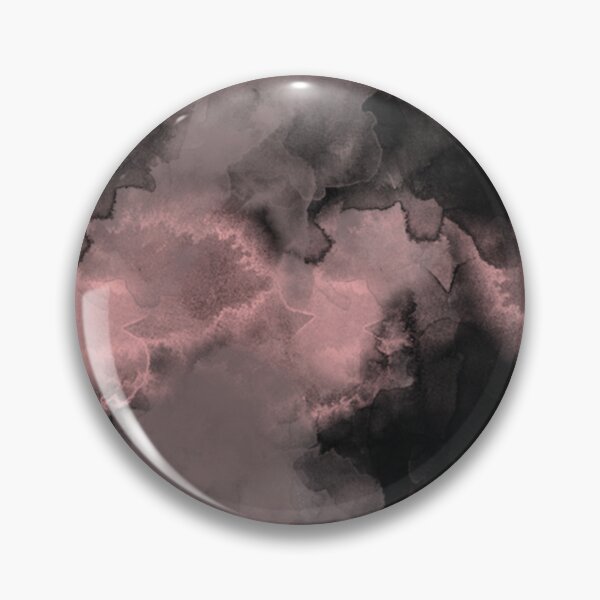 Artikelvorschau, Abstrakte Aquarellwolken – Rosa & Schwarze Tintentextur entworfen und verkauft von Anahit Petrosyan Art Studio & Unique Print Designs for a Gift.