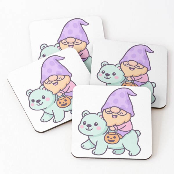 Item preview, Pastel Gnome Riding a Polar Bear – Cute Winter Holiday Tee designed and sold by PrintCreations9.