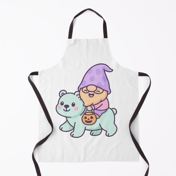 Item preview, Pastel Gnome Riding a Polar Bear – Cute Winter Holiday Tee designed and sold by PrintCreations9.