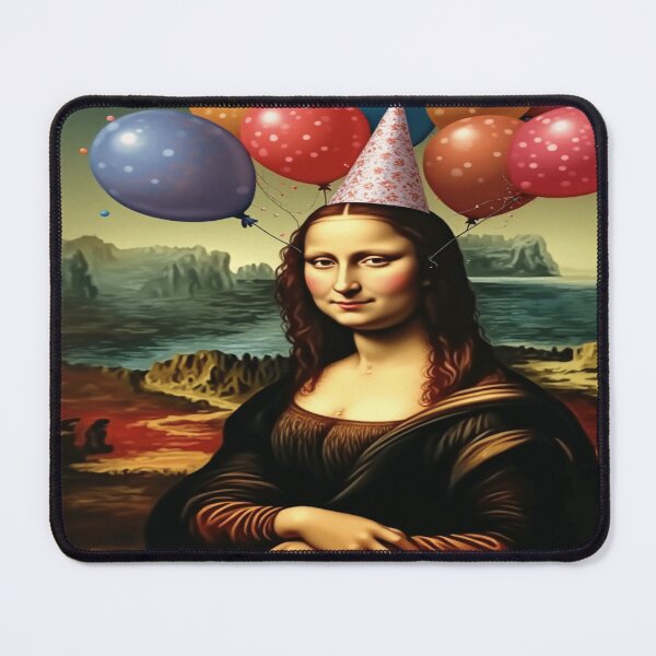 Artikelvorschau, Mona Lisa Geburtstag entworfen und verkauft von The Pink Rebel.