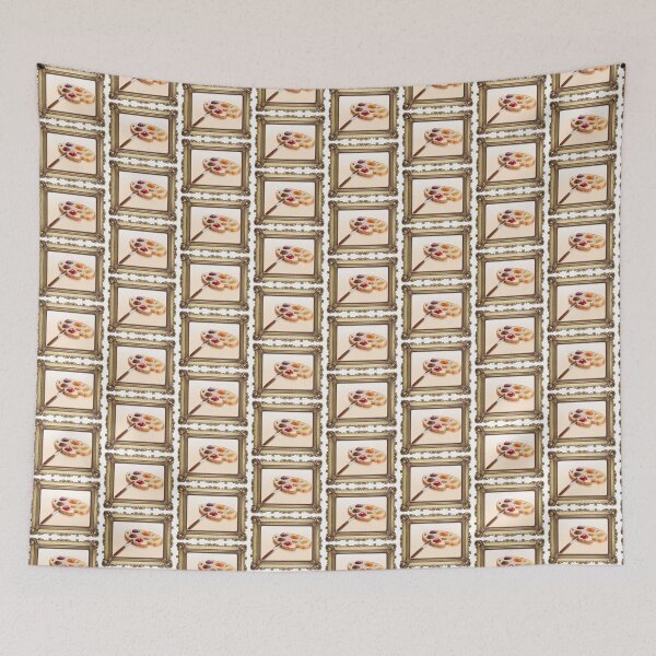 Item preview, Condiment Bread Art Paint Palette Gold Frame designed and sold by 2CRE8IVE4925.
