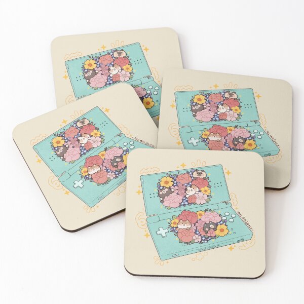 Item preview, Cute Cats Flower Gamer designed and sold by NasDoodleArt.