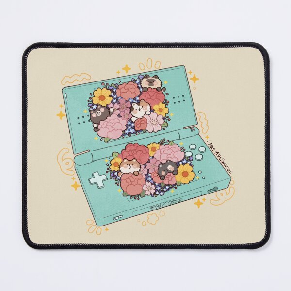 Item preview, Cute Cats Flower Gamer designed and sold by NasDoodleArt.