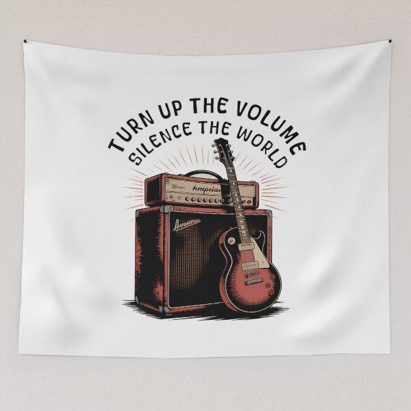 Item preview, Turn Up The Volume  Silence The World (1) designed and sold by HelenGProctor.