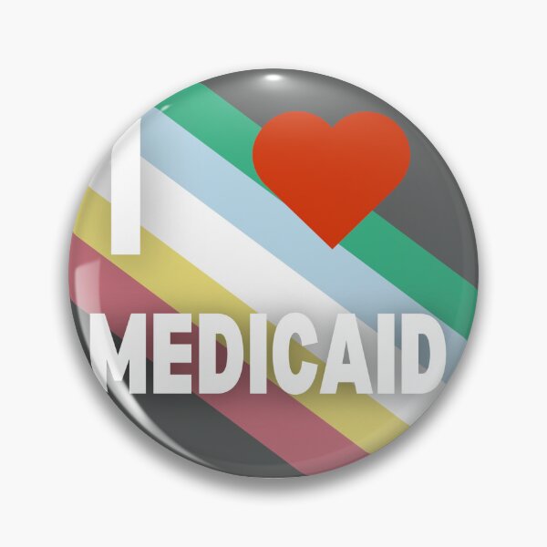 Item preview, I ❤️ MEDICAID - Disability Pride designed and sold by redh3admafia.