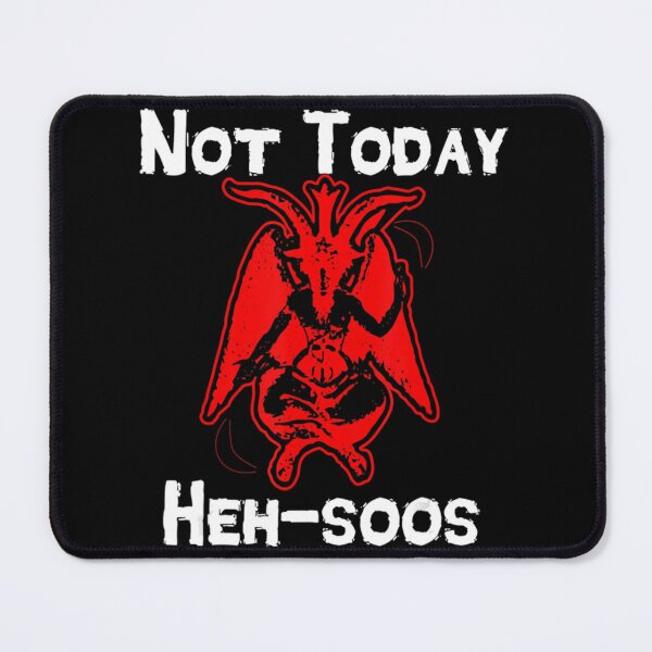 Item preview, Not Today Heh-Soos Satan Spanish Jesus designed and sold by Pfannerstill89.