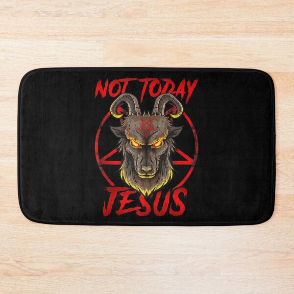 Item preview, Not Today Jesus Satan Religion Nonbeliever designed and sold by Pfannerstill89.