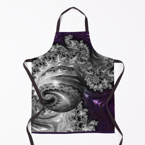 Item preview, Silver and Purple Fractal Vortex designed and sold by Yolanda Caporn Art.
