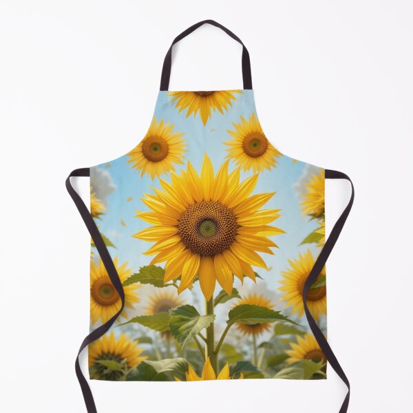 Item preview, Vibrant Sunflowers Under a Clear Sky designed and sold by InezPhotography.