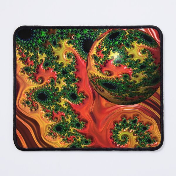 Item preview, Fiery Elegance - A Study in Complexity designed and sold by Yolanda Caporn Art.