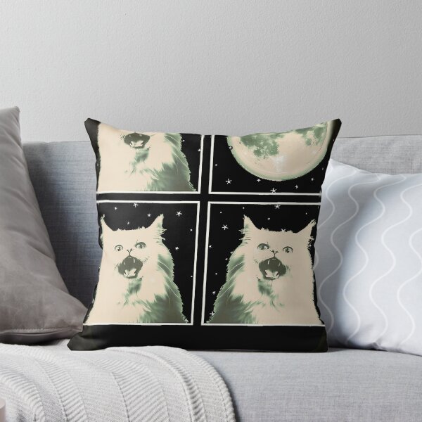 Item preview, 3 Cat Moon Minimal Meme Funny Three Persian Cat Kitten Owner designed and sold by hoangtrang5906w.