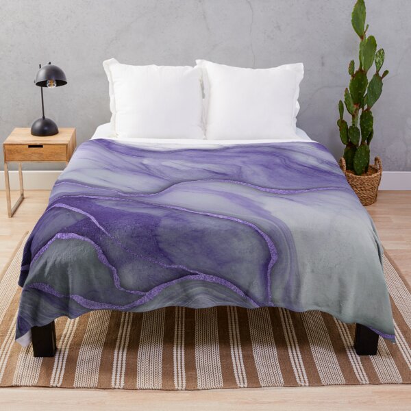 Item preview, Marble Luxury Glam Purple Lilac designed and sold by artsandsoul.