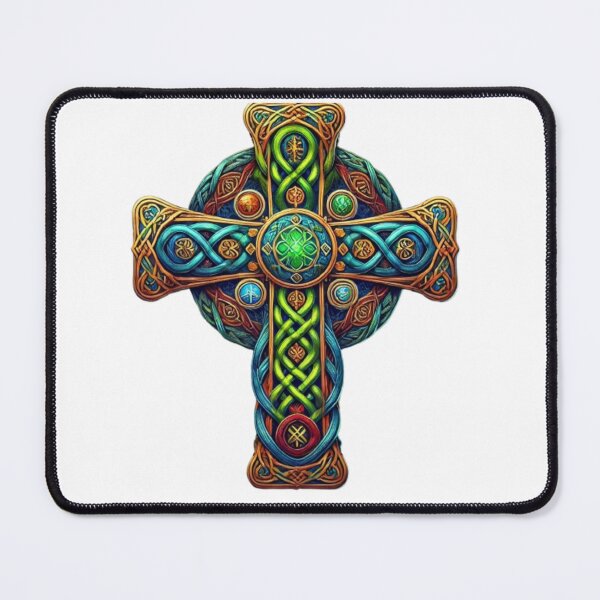 Item preview, Celtic Cross of Elements – Arte Celtica Magica a Colori designed and sold by CelticSoulShop.