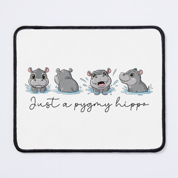 Item preview, Funny Baby Pygmy hippo designed and sold by tanondesign.