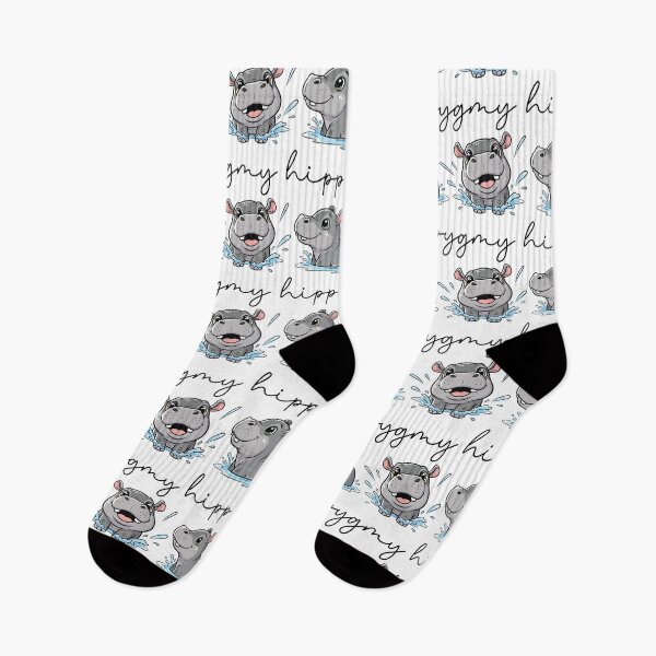 Item preview, Funny Baby Pygmy hippo designed and sold by tanondesign.