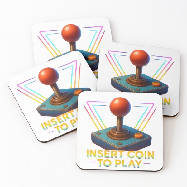 Item preview, INSERT COIN TO PLAY designed and sold by Canvations.