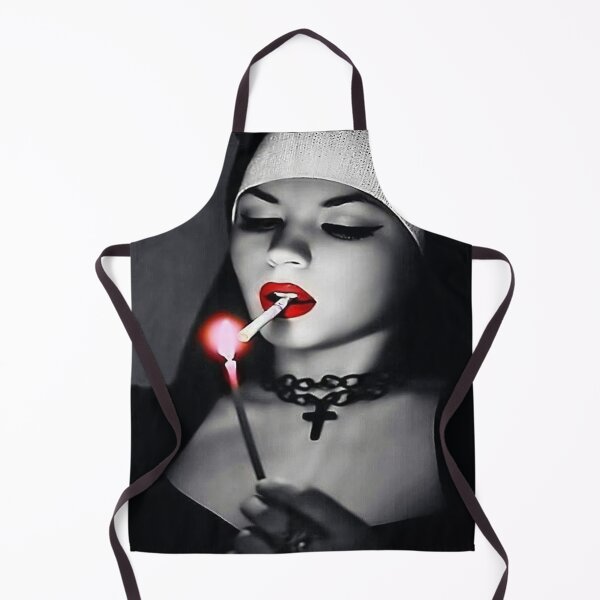 Item preview, Nun Smoke Beauty Poster designed and sold by Pfannerstill89.