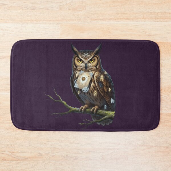 Item preview, Mystical Owl with Magic Letter designed and sold by Mayverse.