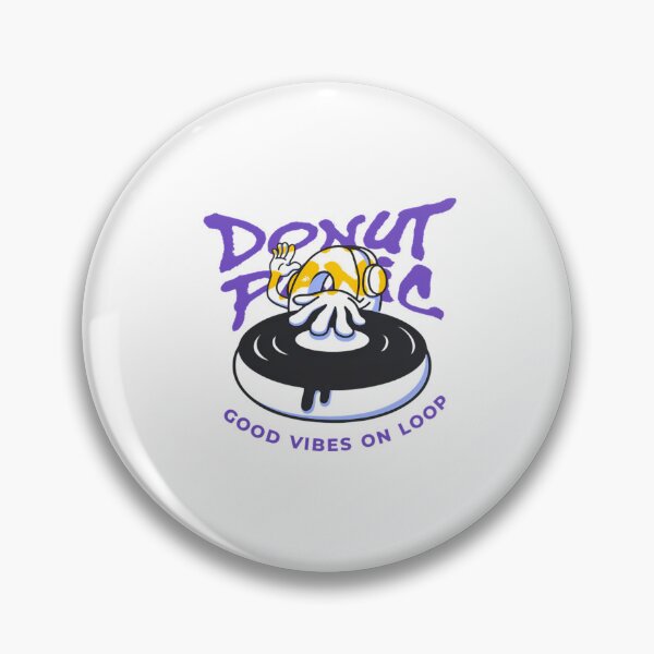 Artikelvorschau, Donut Panic Good Vibes On Loop entworfen und verkauft von HerbertOffical.