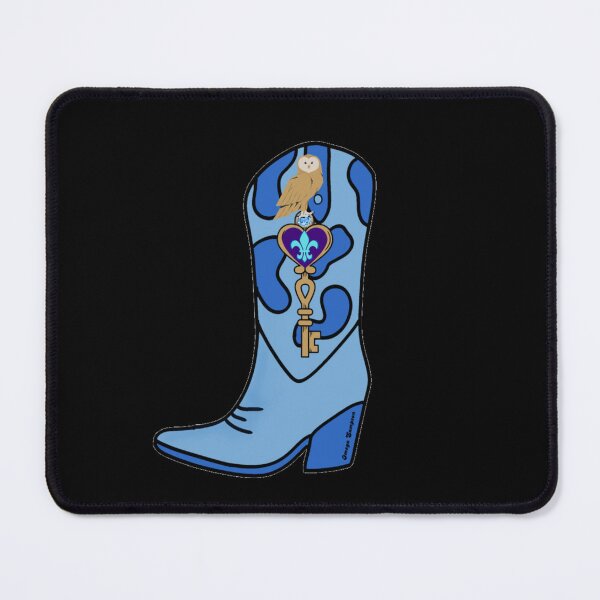 Item preview, Coastal Cowgirl Key Heart Boot designed and sold by artbyomega.