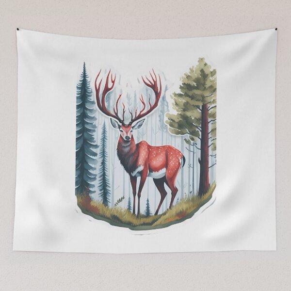 Item preview, Nimona Gazelle In The Forest designed and sold by THOMASBASCHSHOP.