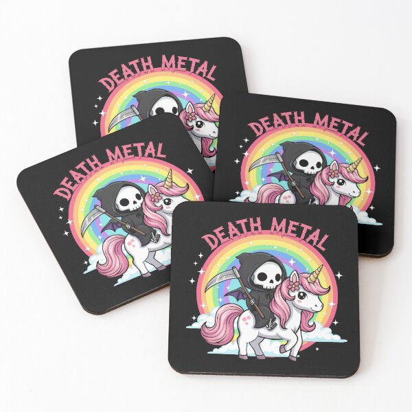 Item preview, Death Metal Unicorn, Funny designed and sold by TululaDreams.