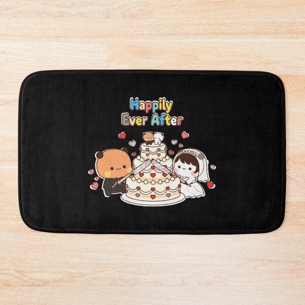 Item preview, BUBU DUDU : Happily Ever After: Anniversary Adorable Engagement Art | Kawaii Wedding Decor designed and sold by FEBRICAST.