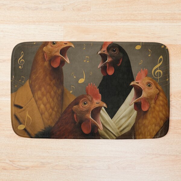 Item preview, the four tenors, funny chickens designed and sold by Mauswohn.