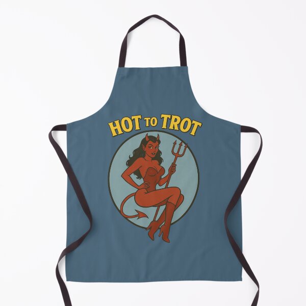 Item preview, Hot to Trot – Retro Pin-Up Devil Girl designed and sold by hangmeart.