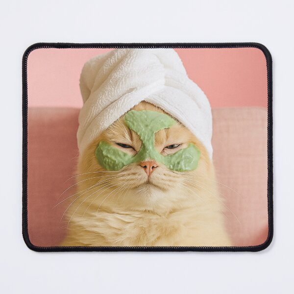 Item preview, Wellness at home, funny cat designed and sold by Mauswohn.