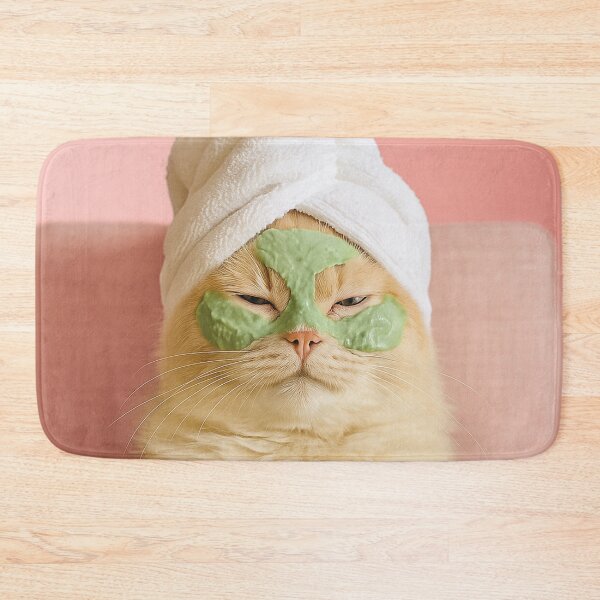 Item preview, Wellness at home, funny cat designed and sold by Mauswohn.