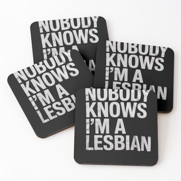 Item preview, Nobody Knows I'm A Lesbian, Gay, Pride, LBGT, Family  designed and sold by Charidana.