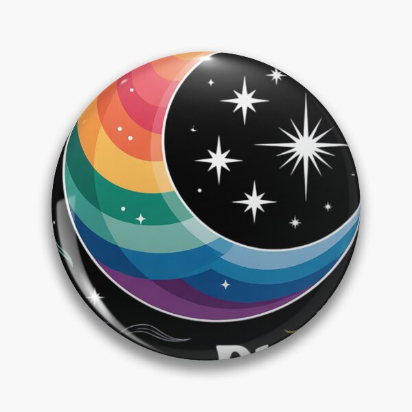 Item preview, Not A Phase Gay Lesbian LGBTQ Pride Flag Moon T  designed and sold by Charidana.
