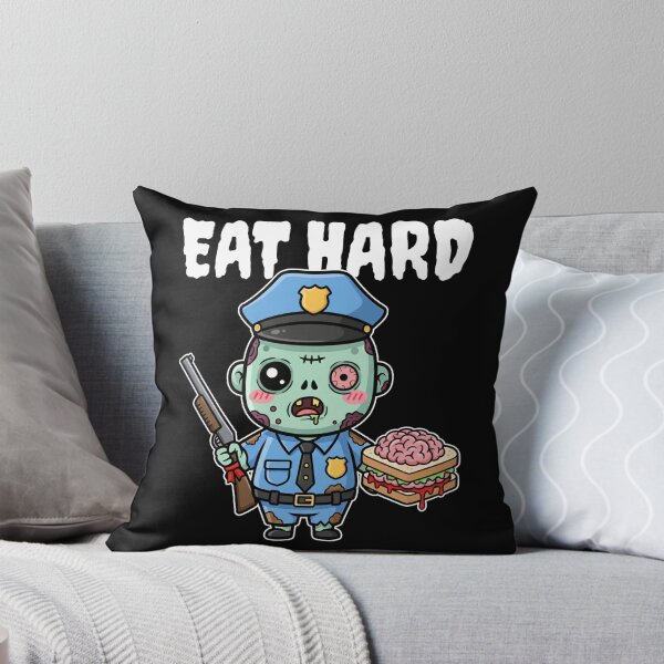 Item preview, EAT HARD - ZOMBIE HALLOWEEN designed and sold by KEF Custom.