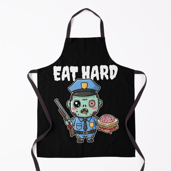Item preview, EAT HARD - ZOMBIE HALLOWEEN designed and sold by KEF Custom.