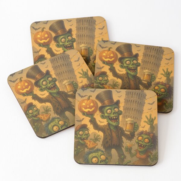 Item preview, cool zombie party, Leaning Tower of Pisa designed and sold by Mauswohn.