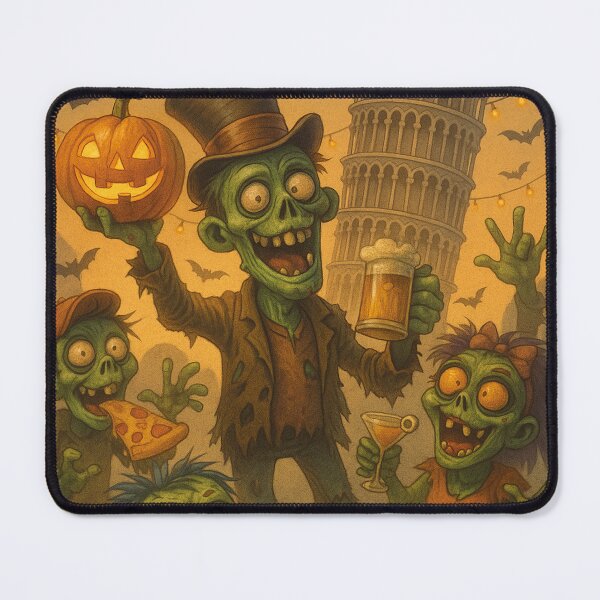 Item preview, cool zombie party, Leaning Tower of Pisa designed and sold by Mauswohn.