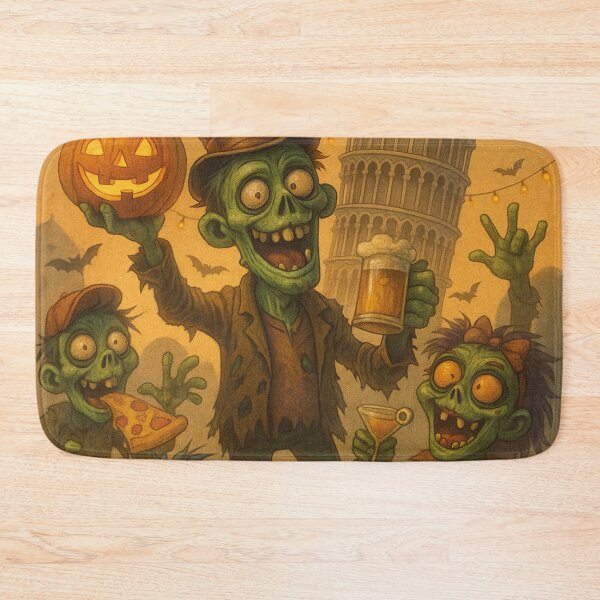 Item preview, cool zombie party, Leaning Tower of Pisa designed and sold by Mauswohn.