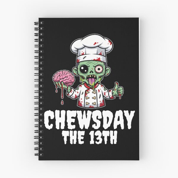Item preview, CHEWSDAY THE 13TH - ZOMBIE HALLOWEEN designed and sold by KEF Custom.