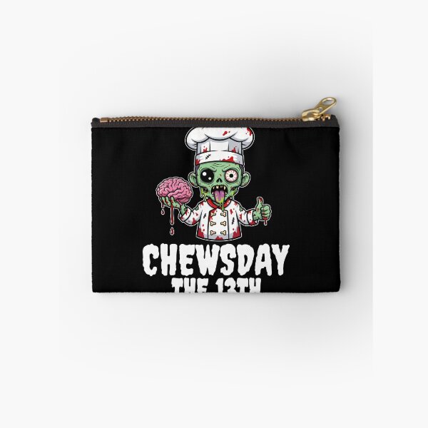 Item preview, CHEWSDAY THE 13TH - ZOMBIE HALLOWEEN designed and sold by KEF Custom.