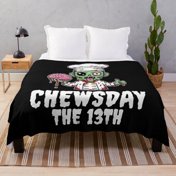Item preview, CHEWSDAY THE 13TH - ZOMBIE HALLOWEEN designed and sold by KEF Custom.